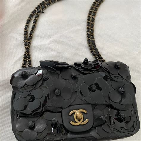 fake chanel camellia tote bag|More.